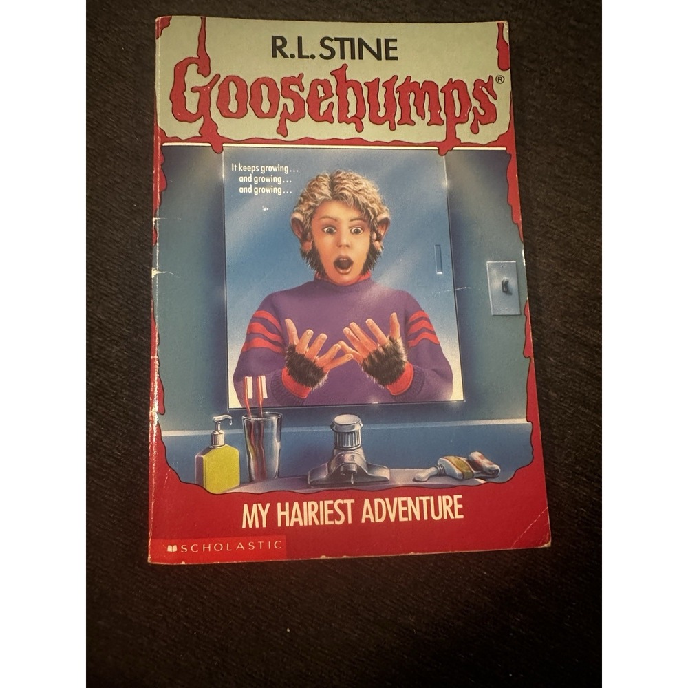 Goosebumps My Hairiest Adventure #26 R. L. Stine 1994 1st Edition